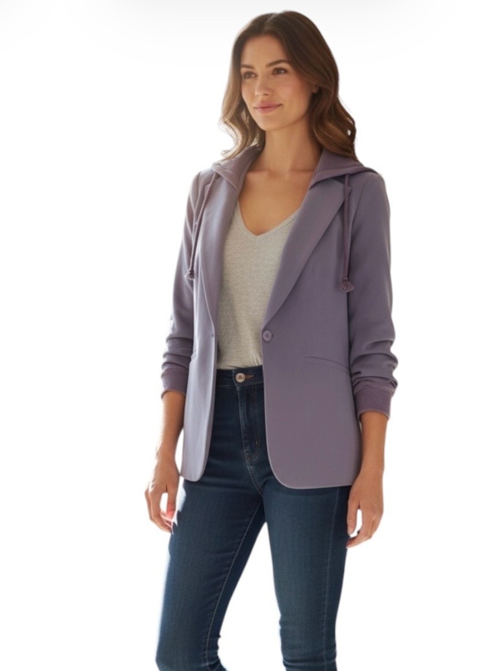 Cinq à Sept Khloe Hooded Blazer